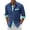 Dark Blue, variant on Mens Color Matching Digital 3D Printing Style Printing Holiday Seaside Beach Long Sleeved Shirt Top Button down Short Men S Big And Tall Printed Top Large 1 Mens Corduroy Button down Shirt Long Sleeve
