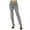 B-Gray, variant on Wyobmus Womens Cargo Pants High Elastic Waist Button Work Pants Solid Straight Fit Yoga Pants A-White