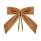 thumbnail image 3 of Fiudx Lazos de Terciopelo Burdeos, Cinta Suave y Lujosa, Perfectos para Árboles de Navidad, Coronas, Envoltura de Regalos y Decoración para Fiestas. Reutilizables, 24 Unidades, Tamaño 8,9 X 8,9 Cm., 3 of 7