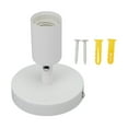 thumbnail image 2 of E26 E27 Wall Lamp Holder Modern Simple Wall Lamp Base With Adjustable Angle, Sturdy Material For Bedroom Living Room Showcase 85 To 265V, 2 of 8
