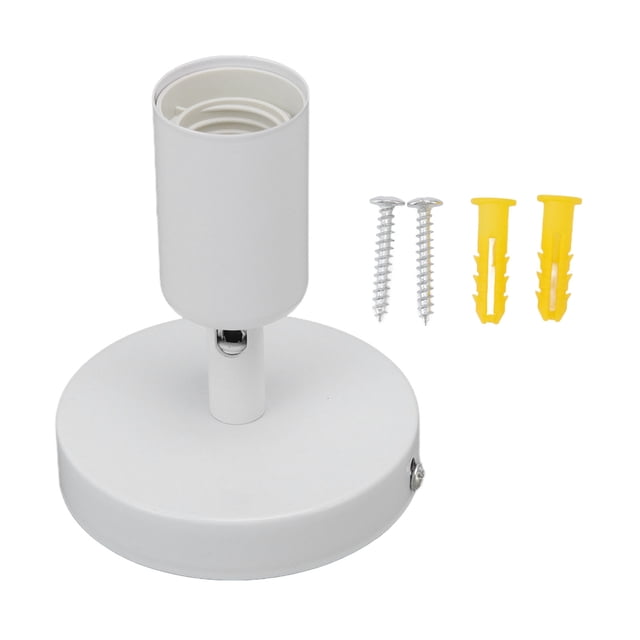 Base de lámpara de pared NikouMX E26 E27 Soporte de lámpara diseñado a medida