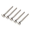 Uxcell M6x45mm Hex Socket Head Machine Screws - Zinc Plated Carbon Steel, Full Thread, 10 Pack 1 thumbnail image