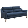 thumbnail image 4 of Gano 2-piece Sloped Arm Living Room Set Navy Blue, 4 of 5