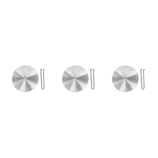 Transemion Disque Convertisseur de Cuisson pour Plaque à Induction, Plein Potentiel de Surface de Cuisson à Induction, 22 Repose-Pieds, type 3Ensemble