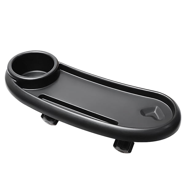 Bandeja de cochecito universal 3 en 1 extraíble para accesorios de cochecito (negro)