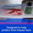 thumbnail image 6 of Ziploc® Freezer Bag Gallon 28 CT, Pack of 3, 6 of 7