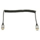 thumbnail image 1 of Cable En Espiral De Interfaz Multimedia HD HD, Cable De Resorte Macho A Macho De Alta Velocidad 4K 60Hz Para Tableta, Cámara, Ordenador, Monitor De TV, 1 of 7
