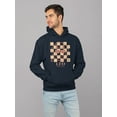 thumbnail image 2 of Leo The Lion Emoji - Zodiac Vibes Graphic Men's Hoodie, 2 of 4