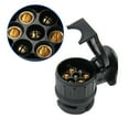 thumbnail image 1 of SHISUYAN Trailer Adapter 13 To 7 Pin Trailer Adapter Trailer Wiring Connector 12V Towing Plug N Type, 1 of 8