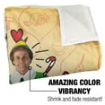 thumbnail image 3 of Elf Buddy Doodles Silky Touch Sherpa Back Super Soft Throw Blanket, 3 of 5