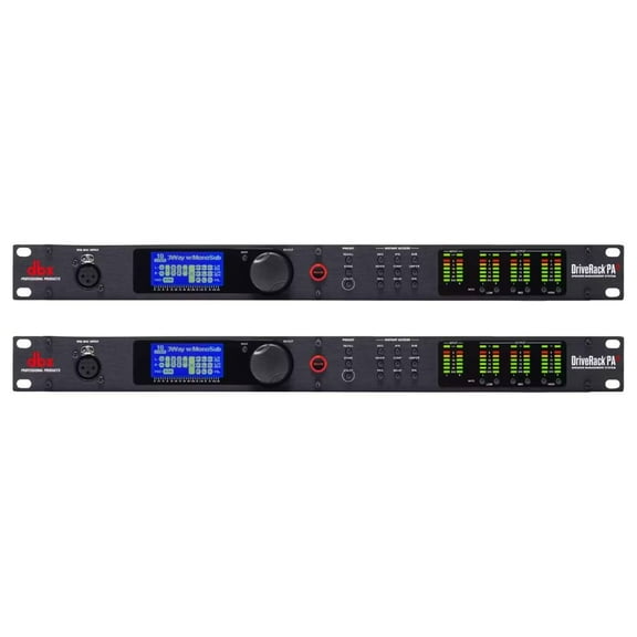 DBX DriveRack PA2 Complete Loudspeaker Management System 2-Pack