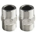 thumbnail image 6 of 2Pcs Shower Hose Extension Connector, Shower Hose Extender Fitting Extra Long Joint, for Connect Two Hoses, 6 of 14