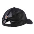 thumbnail image 2 of Gráfico del logotipo de Cap Carhartt de lona con parte trasera de malla para hombre, color negro, 2 of 3