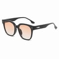 thumbnail image 5 of Transparent Amber Square Eyeglasses, Anti Blue Light Fashion Eyewear for Daily & Office Use, 5 of 6