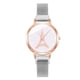thumbnail image 1 of Reloj de cuarzo para mujer, relojes para mujer, reloj de moda para mujer, reloj de acero inoxidable, informal, para vestir, pulsera, cristal, joyería, paño de cocina, 1 of 3