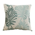 thumbnail image 2 of Xihbxyly Funda de Almohada de Hoja de Palma, Tela de Terciopelo Suave, Transpirable y Cómoda, Lavable y Duradera, Perfecta para Sofá o Mesita de Noche, Decoración Elegante para El Hogar, Tamaño 45 X, 2 of 6