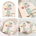 thumbnail image 2 of Happy Birthday Mom Gift Mother'S Day Card Making, Diy Flower Craft Handmade Greeting Card with Envelopes for Classroom Home Activities Light Yellow, 2 of 6