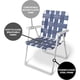 thumbnail image 4 of Rio Brands BY055-0138 Web Fold Chair, Blue, 4 of 5