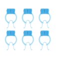 thumbnail image 1 of MesaSe Nosebleed Clamp 6pcs Nose Clips Foam Stopper Swimming Blue Anti Snoring, 1 of 6