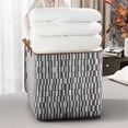 thumbnail image 7 of Large Clothes Storage Bag Portable Wardrobe Sorting Storage Box with Reinforced Handle for Home Comforters Pillow Blanket Bedding Quilt, 7 of 7