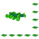 thumbnail image 1 of Tornillos de freno de bicicleta de montaña Naiovety M5x10mm Acero de Aleación Verde 10Conjunto, 1 of 6