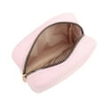 thumbnail image 5 of Corduroy Makuep Bag Small Coin Purse Fashionable Solid Color Zippered Cosmetic Storage Toiletry Case for Women, 5 of 9