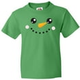 thumbnail image 3 of Inktastic Snowman Head, Snowman Face, Carrot Nose Youth T-Shirt, 3 of 5