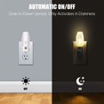 thumbnail image 2 of Luz Nocturna Enchufable Emotionlite, Luces Nocturnas Led De Color Blanco Cálido, Sensor De Atardecer A Amanecer, Guardería Para Niños, Dormitorio, Baño, Pasillo, Escaleras, Cocina, Certificación Ul, P, 2 of 7