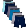 thumbnail image 4 of Fruit of the Loom Men's Coolzone Boxer Briefs, Moisture Wicking & Breathable, Multipacks, 144 Pack-Assorted Colors, Small, 4 of 6