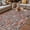 Red, variant on Red Brick Wall Outdoor Rug for Patio/Deck/Porch, Non-Slip Large Area Rug 4 x 6 Ft, Vintage Farmhouse Stone Rocks Geometric Print Indoor Outdoor Rugs Washable Area Rugs, Camping Rug Carpet Runner