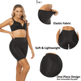 thumbnail image 3 of BIMEI Seamless Hip and Butt Padded Shapewear Butt Lifter Panties Hip Enhancer for Women,One-Piece Shorts,Black,2XL, 3 of 6