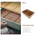 thumbnail image 3 of WASHWEPE Boîtes de Rangement en Bois Multi-Compartiments pour Adultes Lot de 1, 3 of 8