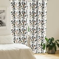 thumbnail image 2 of Ambesonne Animal Curtains, Vivid Feathers Vivid Art, Pair of 28"x63", Multicolor, 2 of 5