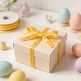 thumbnail image 4 of Thin Easter Bunny Ribbon, Decorative Craft Ribbons for Small Bows, Gift Ties, and DIY Accents, 4 of 5