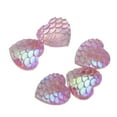 thumbnail image 3 of Color De Rosa Multi Del Corazón Del Color Del Cabo De La Sirena Fishscale De La Resina De 50pcs 12m M Sunnimix Estilo de Fishscale, 3 of 8