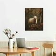 thumbnail image 2 of Nawypu Jesus and Lamb Canvas Wall Art Jesus Running After Lost Lamb Picture Wall Art Canvas Print Christian Home Decor, 2 of 4