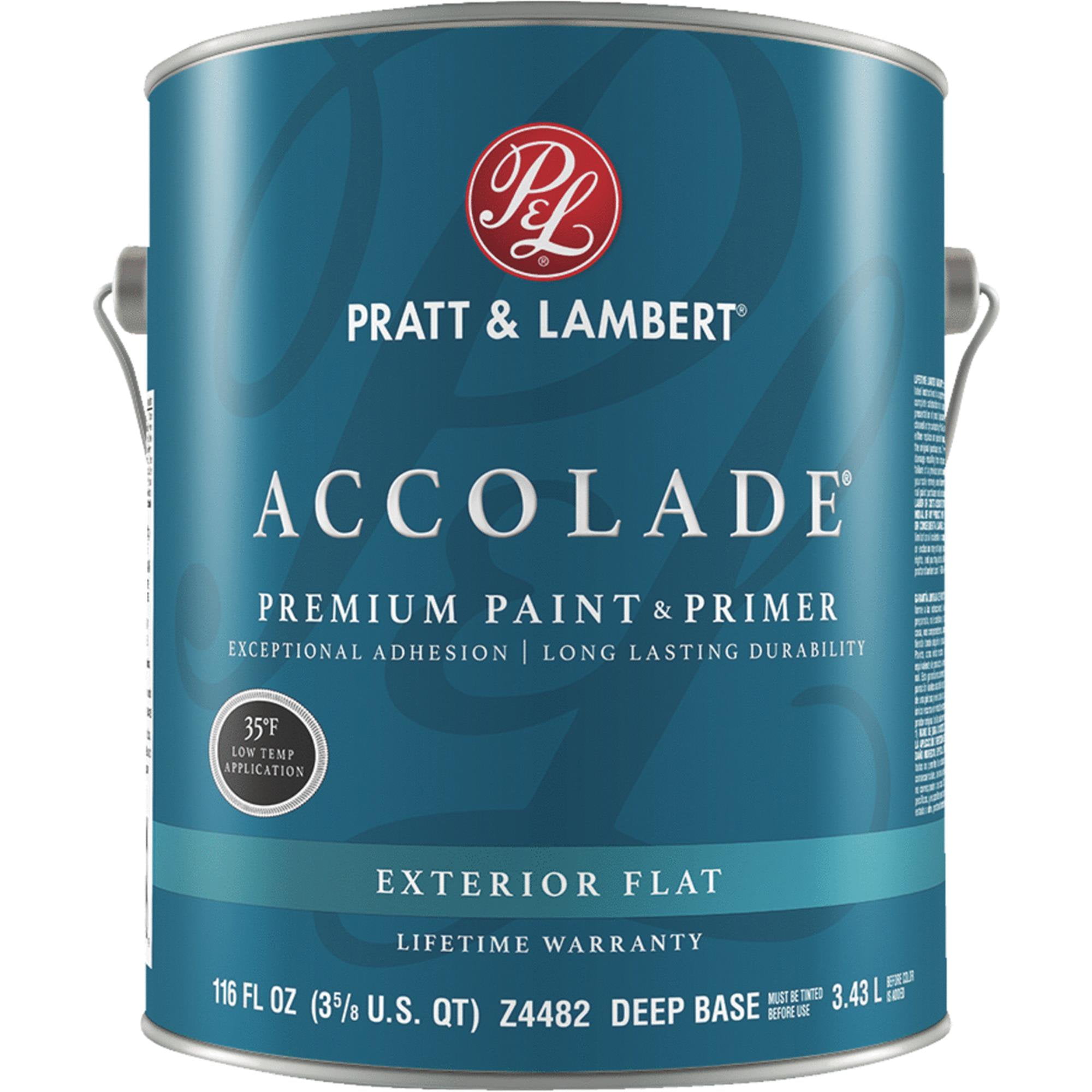 Pratt & Lambert Accolade 100 Acrylic Premium Paint & Primer Flat