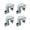 Gray, variant on Boat Clips Lightweight Resistant for Yachts Small Vessels 4pcs