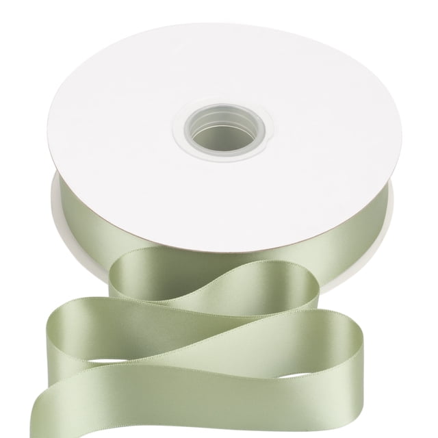Joycrosso 1 1/2 Inch Spring Moss Solid Satin Ribbon, 100 Yards Double Faced Satin for Gift Wrapping Floral Bouquets Wedding Party Decoration