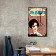 thumbnail image 3 of Epic Graffiti 'Oh Dear' by Elo Marc, Canvas Wall Art, 26"x40", 3 of 8