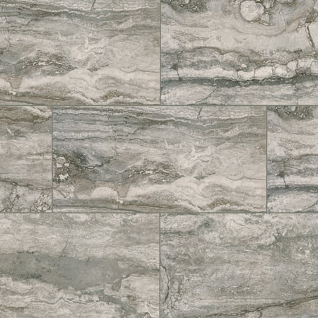 MSI Bernini Carbone 12 in. x 24 in. Glazed Porcelain Floor and Wall Tile (16 Sq.Ft. / Case)