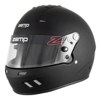 Zamp H78303F2XL RZ-57V Racing Helmet, SA2025, Matte Black, 2XL