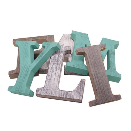 Family Wall Decor Signs Rustic Family Letters Sign Farmhouse Tabletop ...
