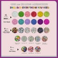 thumbnail image 2 of 4300pcs Beads Bracelet Making Kit ，Beads for Jewelry Making Kit Supplies, Friendship Bracelet kit， Birthday Christmas Gifts for Girls Ages 5 6 7 8 9 10 11 12 Years Old, 2 of 4