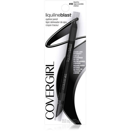 COVERGIRL LiquilineBlast Eyeliner Pencil, Blackfire, .033 oz