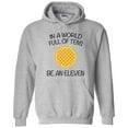 thumbnail image 2 of in A World Full of Tens, Be an Eleven Hoodie - 3X-Large - Sport Grey, 2 of 6