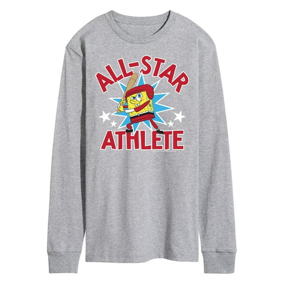 SpongeBob SquarePants - American All Star - Men's Long Sleeve T-Shirt