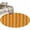 Orange, variant on Round Rug 5Ft Washable Non-Slip, Black Spring Leaves Circle Area Rugs for Living Room Bedroom, Pastoral Botanical Striped Flowers Indoor Floor Mats Carpet Runner for Home Decor Aesthetic