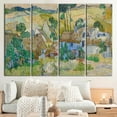 thumbnail image 4 of Home Decor Village Landscape Canvas, Famous Canvas, Reproduction Wall Art, Farms Near Auvers, Oil Painting Print, Vincent Home Decor Artwork, Canvas Wall Decor - Gold Framed, 4 of 9