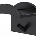 thumbnail image 2 of Organizador 5 uds soporte para gorra de béisbol gorra Snapback ganchos para colgar Audífonos de pared (negro) Sywqhk Libre de BPA, 2 of 8